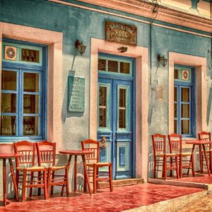 cafe, architecture, building