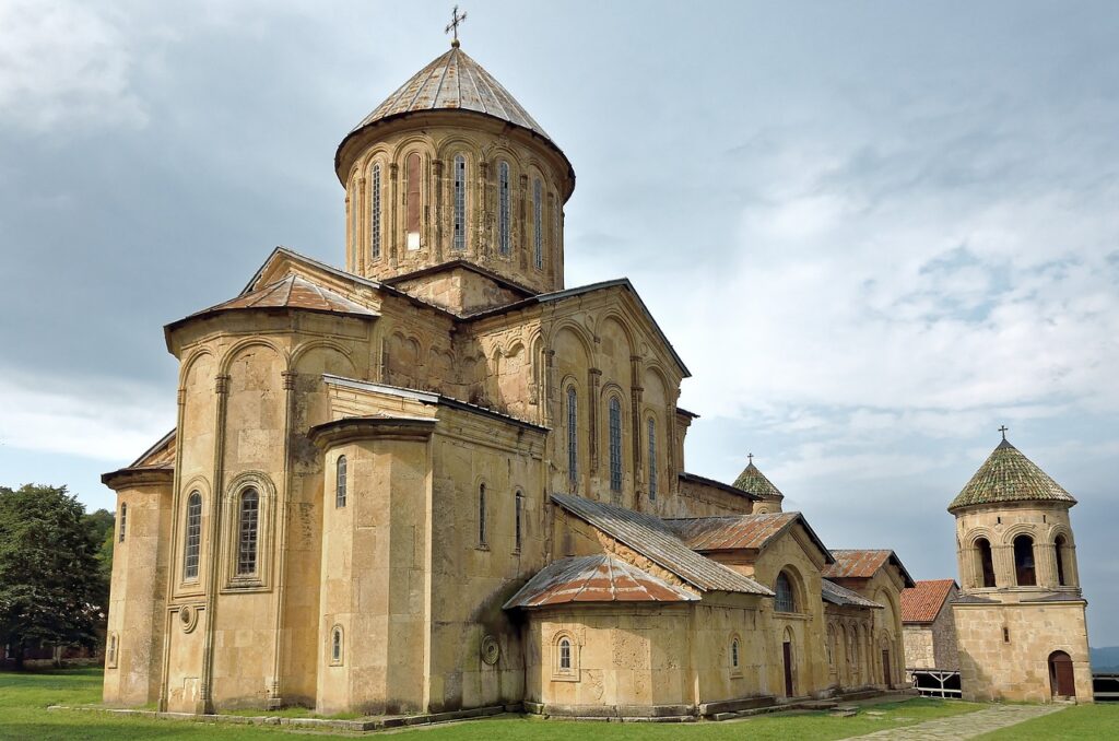 caucasus, georgia, monastery of gelati