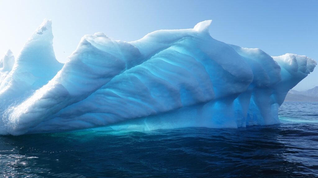 iceberg, ice, greenland