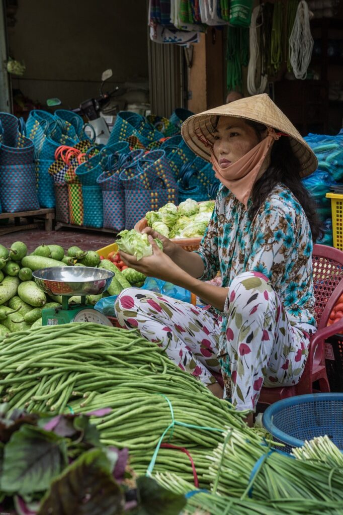 vietnam, market, asia