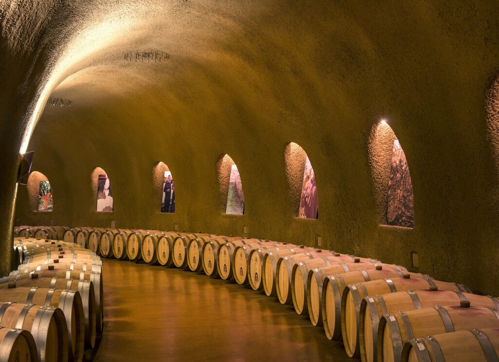wine cellars, caves, tunnel