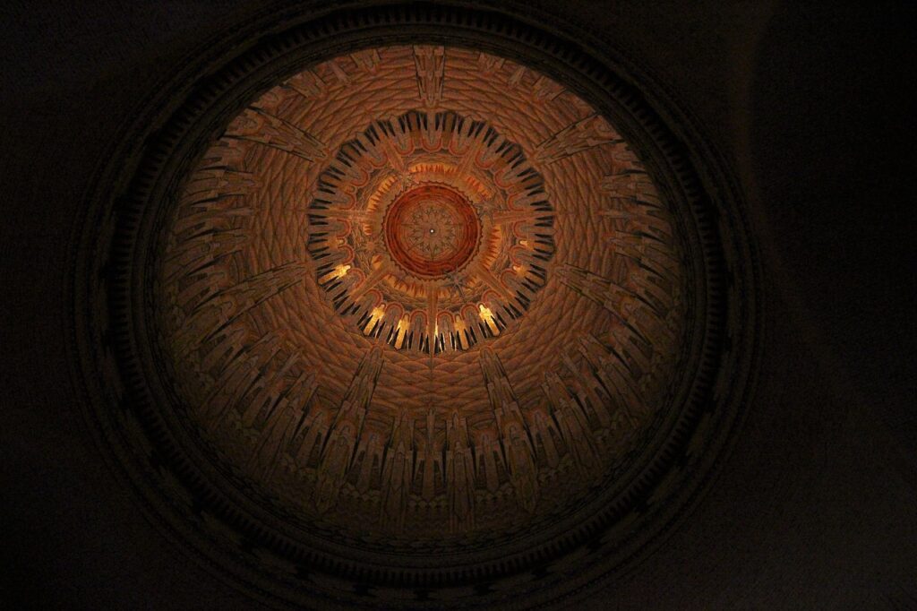 canberra, war memorial, dome of the hall of memory