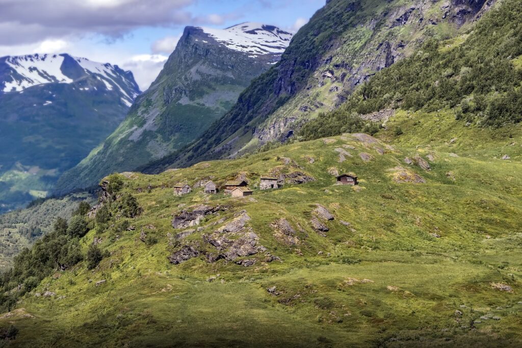 norway, mountain, landscape