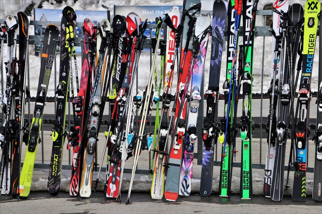 skis, ski resort, zermatt