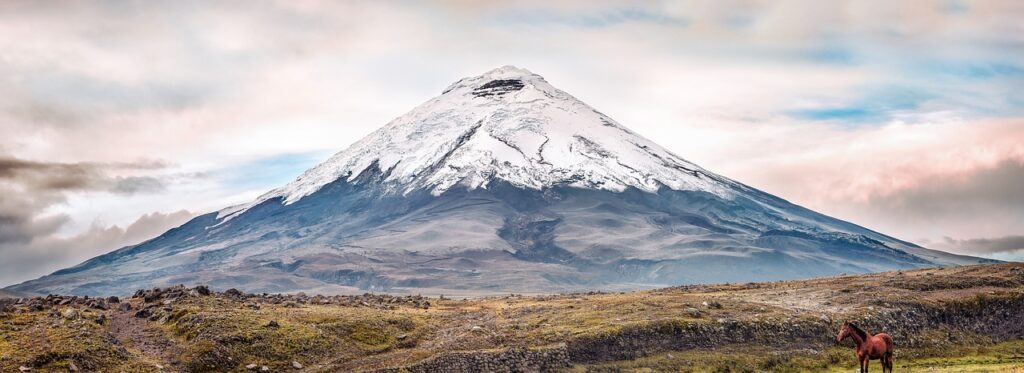 volcano, cotopaxi, ecuador