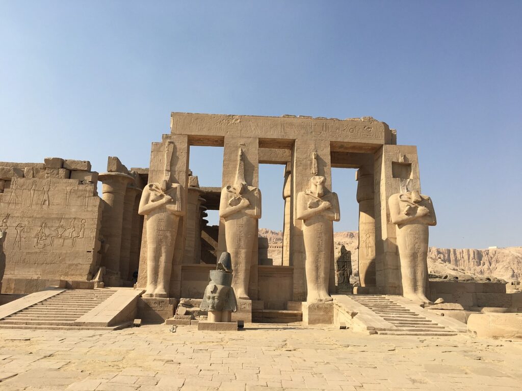 egypt, pharaonic, statues
