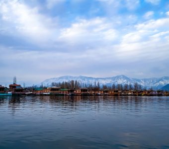 landscape, dal lake, srinagar