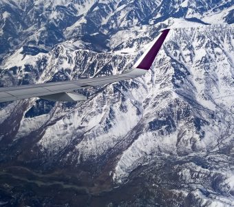 plane, window, window seat view