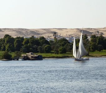 river nile, egypt, sailboat